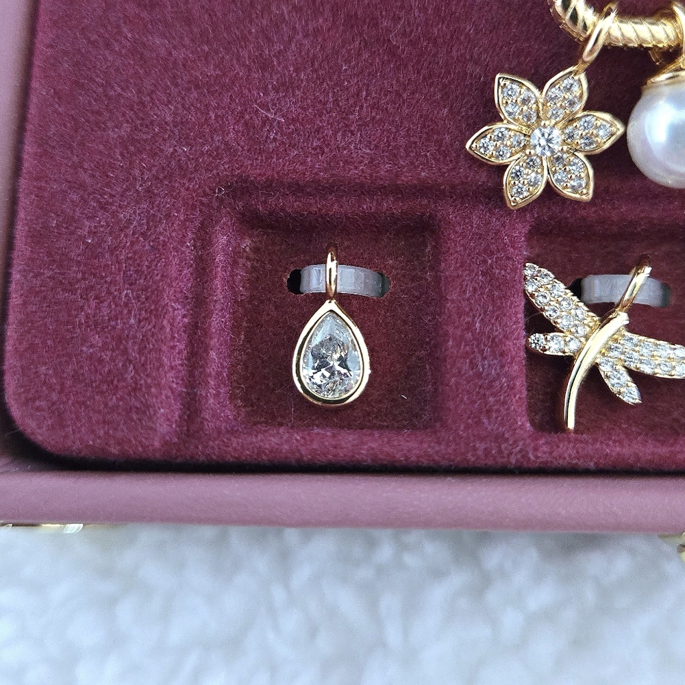Charm Bar Interchangeable Charms Necklace - NIB - Picture 12 of 16